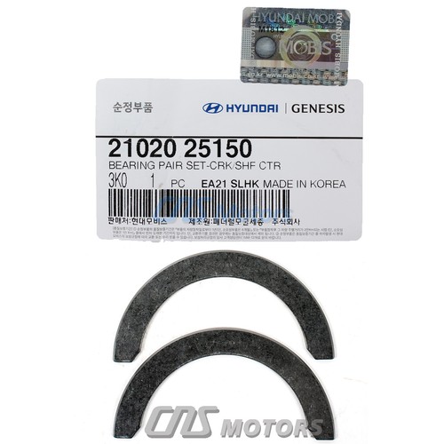 ⭐GENUINE⭐ Crankshaft Thrust Washer Set for 2006-2017 Hyundai Kia OEM 2102025150 - Picture 3 of 3