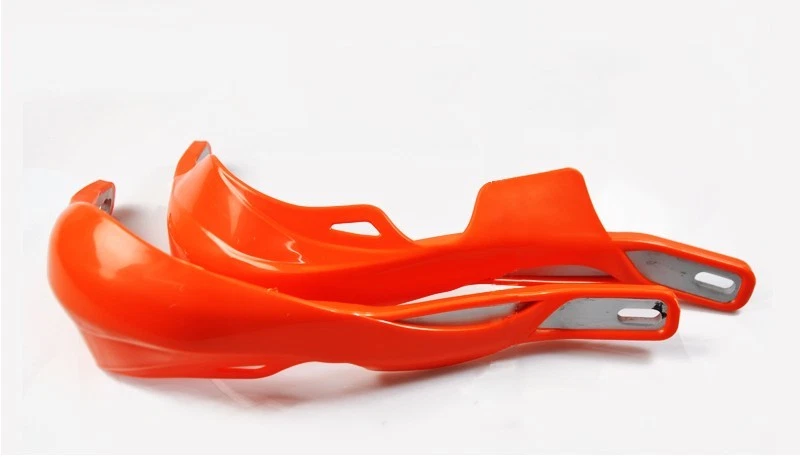 NARANJA Guardamanos 4 Kawasaki KLX110 KLX140 KLX140L KLX150 KLX250 KLX450R KLR650 Foto 2 de 3