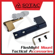 Offset Mount Adaptive Long Bar Light Base for M300 M600 Keymod Rail SOTAC