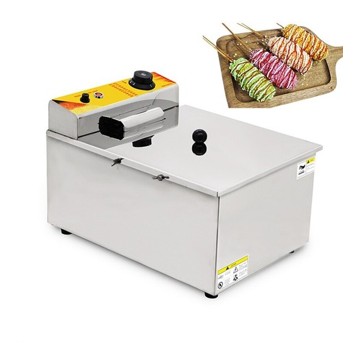 Commercial 12L Cheese Hot Dog Stick Fryer Electric Hot Dog Frying Machine - Picture 3 of 14