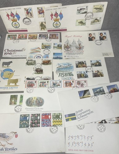 First Day Covers Joblot Bundle Approx 150 1970’s - 1980’s No Reserve - Picture 9 of 13