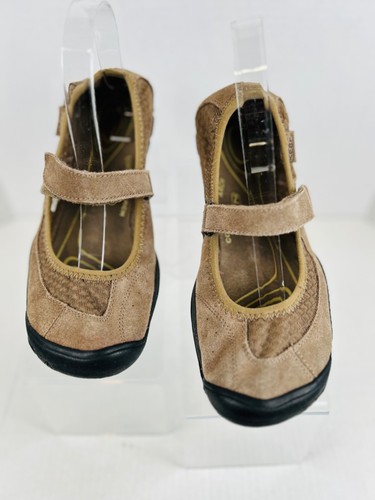 KEEN MERCER BALLET FLAT MARY JANE SHOE BROWN ADJUSTABLE OUTDOOR HIKING US 9