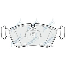 Brake Pads Set For BMW Z4 E85 2.5i Front Apec Red 34111164498 34111164500