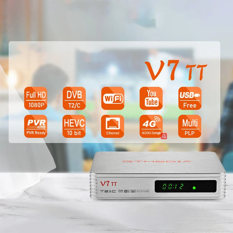 HD DVB-T/T2 Digital TV Aet-Top-Box Terrestrial Receiver HDMI für alten Fernseher - Bild 4 von 4