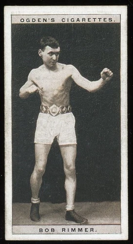 1928 Ogdens Pugilists In Action Boxing #35 Bob Rimmer NM