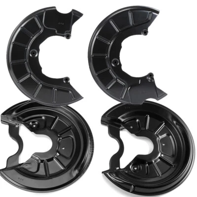 GEARZAAR 4Stk Ankerblech Hinten Vorne Bremsscheibe Spritzblech Für VW Passat 3C Golf 5 6