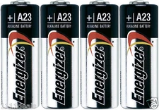 4 Energizer A23 GP23AE 21/23 23A 23GA MN21 GP23 23AE 12v Batteries