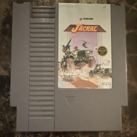 Nintendo NES Jackal Konami Shooter Game Cartridge w/ Sleeve Included