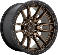 18 Fuel D681 Rebel 18x9 6x4.5 Matte Bronze Black Bead Ring Wheel 20mm Truck Rim