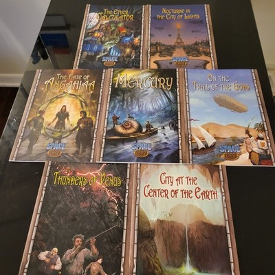 Space: 1889 Lot Of 7 Adventures And Sourcebooks, 2018, Clockwork Publishing,...