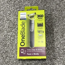 Philips Norelco OneBlade 360 5V Electric Shaver Kit Face + Body - Black