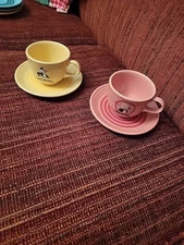 Fiestaware Looney Toons Cup and Saucer Set of 4