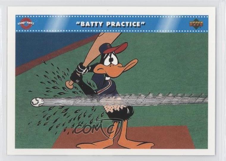 1992 Upper Deck Comic Ball 3 Batty Practice #47 k1j