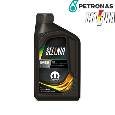 1L Original Petronas Selenia Motor Oil 5W40 WR Wide Range Mopar Fiat 9.55535-N2