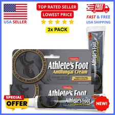 Antifungal Cream 2-Pack   Athlete  s Foot  Jock Itch Relief 1.25oz