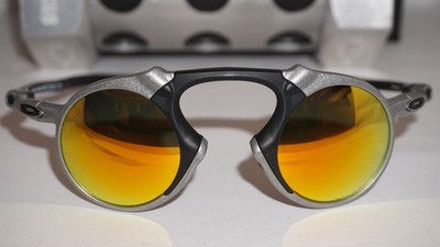 Oakley Sunglasses New MADMAN X Raw Fire Irid Polar OO6019-01 42 29 151 95 of 150