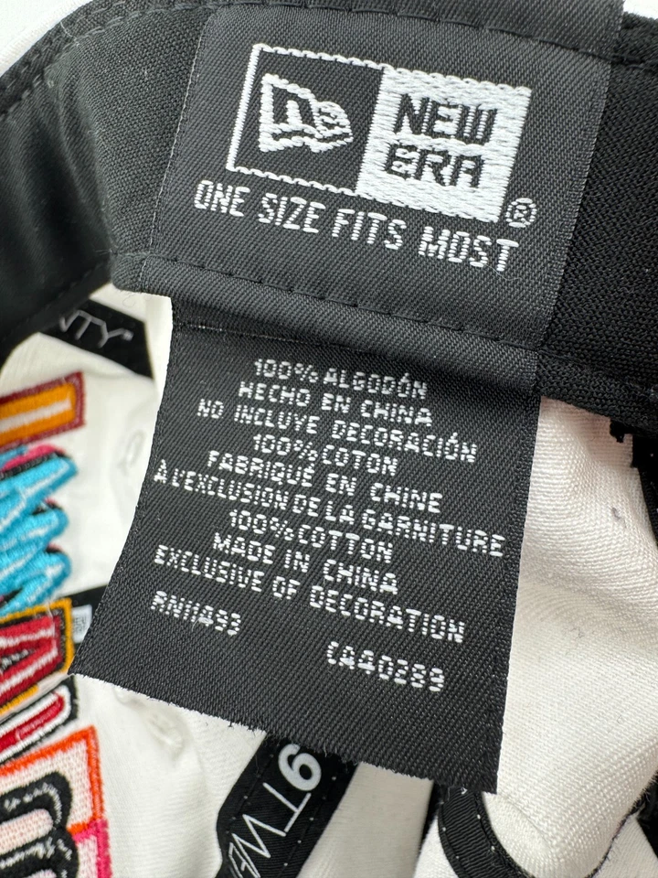 Sombrero New Era NBA Miami Heat City 9Twenty Dad Blanco Ajustable Talla Única Se Adapta a la mayoría Foto 4 de 4