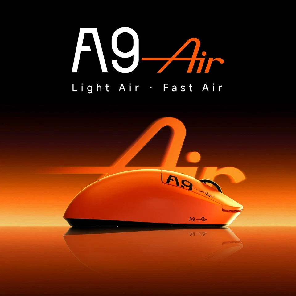 ATK Dragonfly A9 AIR – PAW3950 Ultra Nordic 54L15 Dual 8K Wired/Wireless mouse - Image 3 of 4