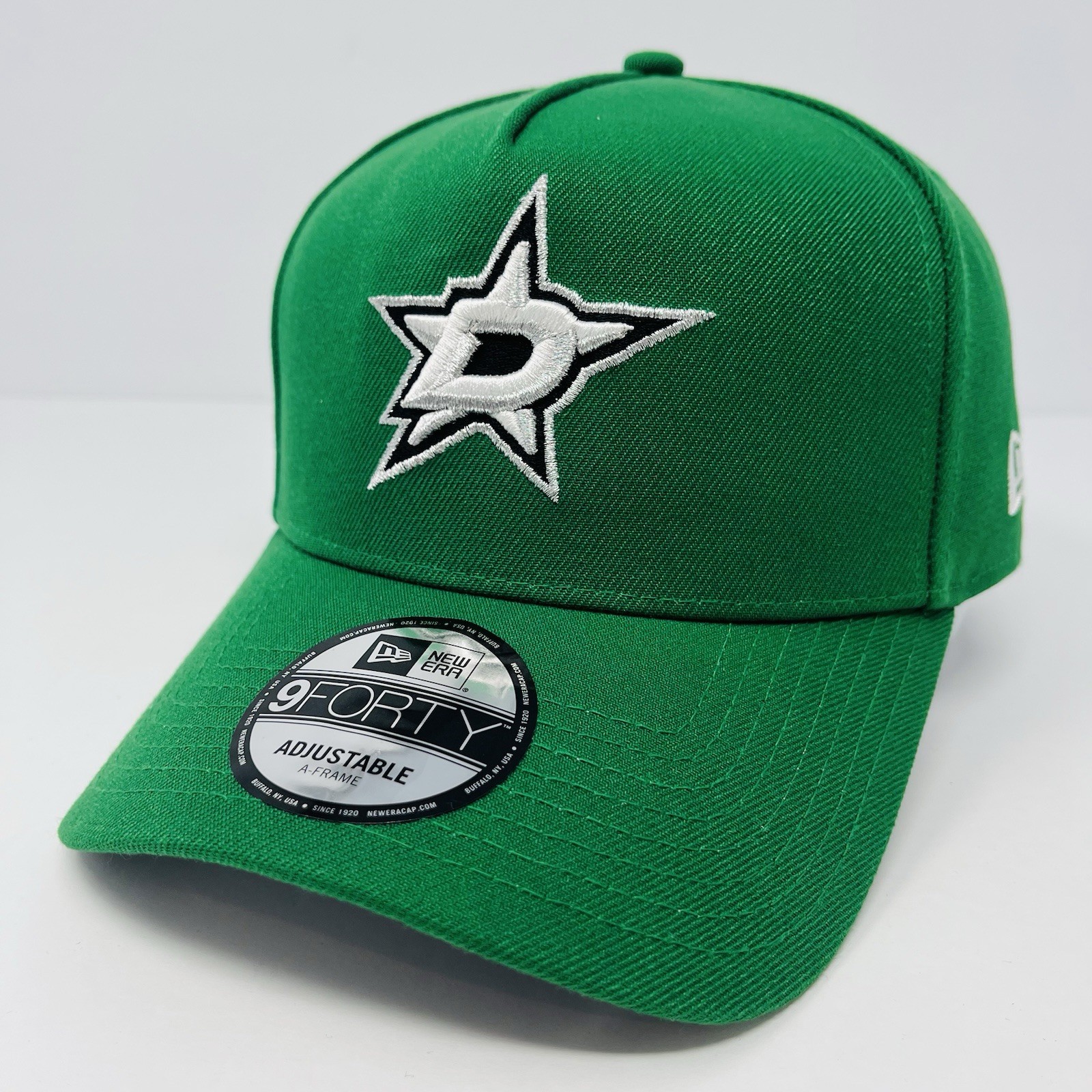 New Era 9FORTY Dallas Stars A-Frame Snapback Adjustable Mens Hat Cap Green NWT