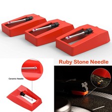 3Pcs Record Player Needle Turntable Stylus Replacement for Crosley Phonograph