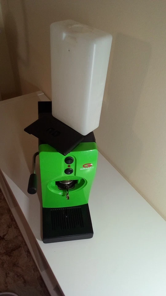 MACCHINA DA CAFFE A CIALDE GRIMAC TUBE VERDE CON VASCHETTA INTERNA - Immagine 2 di 4