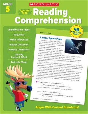 Scholastic Success with Reading Comprehension Grade 5 Workbook (Paperback)