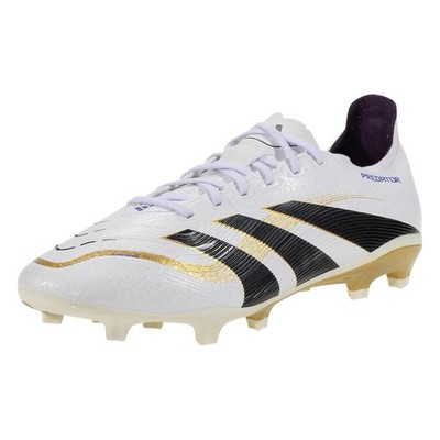 Adidas Predator League FG/MG Men s Soccer Cleats Football Shoe White Gold #116