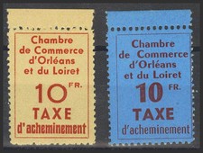 France. Strike Stamps. * MH Yvert 2/3. 1953. Complete Series. MAGNIFICENT. Yve