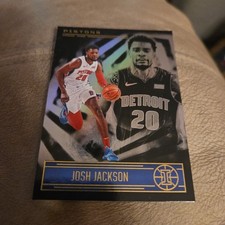2020-21 Panini Illusions - #76 Josh Jackson Detroit Pistons