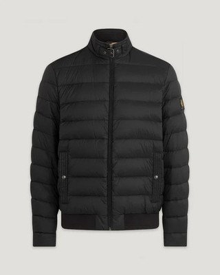 BELSTAFF Herren schwarz Circuit Jacke Mantel Medium neu mit Etikett