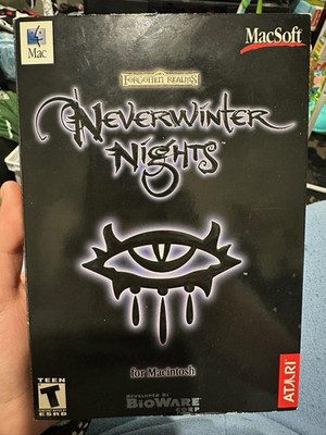 Neverwinter Nights Mac Complete With Manual And Reference Card RARE
