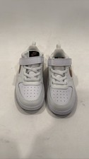 Nike Court Borough Low 2 Toddler White Gold Bronze Sneakers