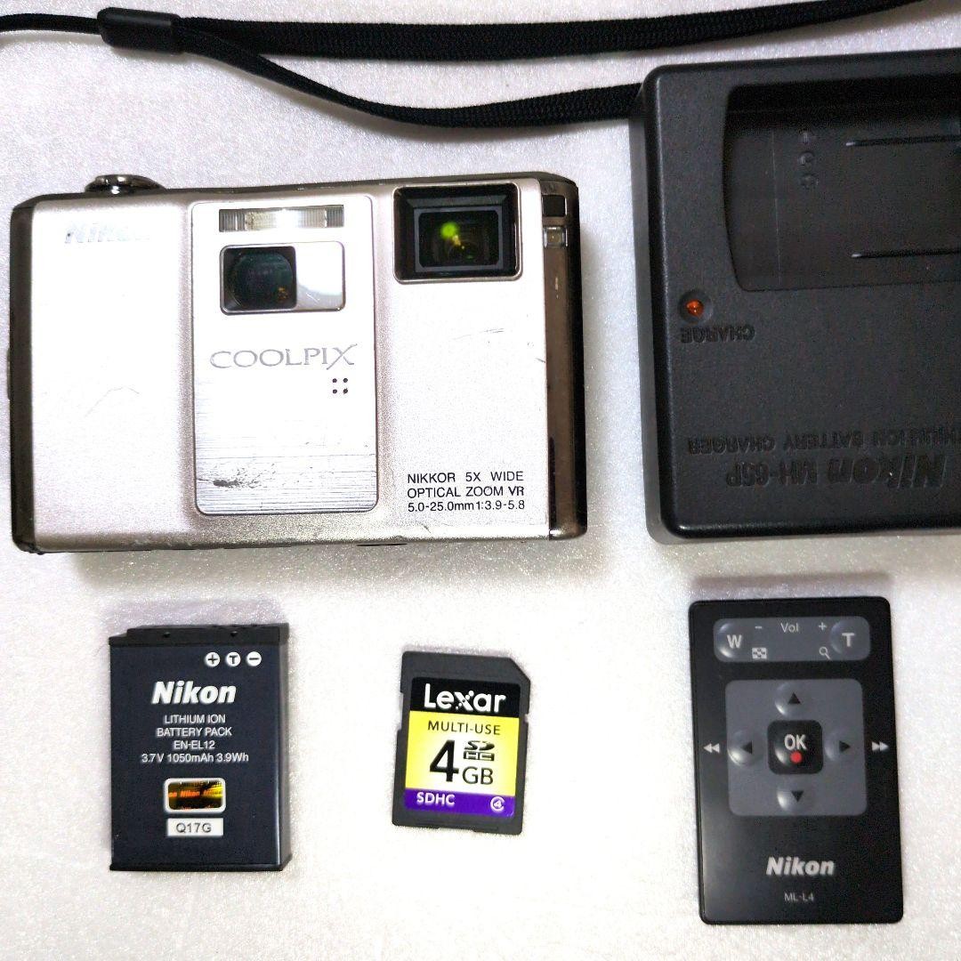 Nikon COOLPIX S1000pj Compact Digital Camera Tested Working Seller