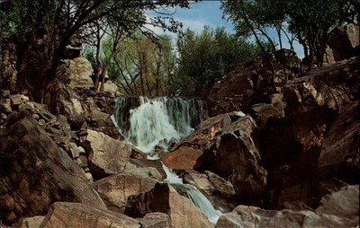 Winnewissa Falls Pipestone Natl Monument Park Minnesota peace pipe ~ 1950-60s