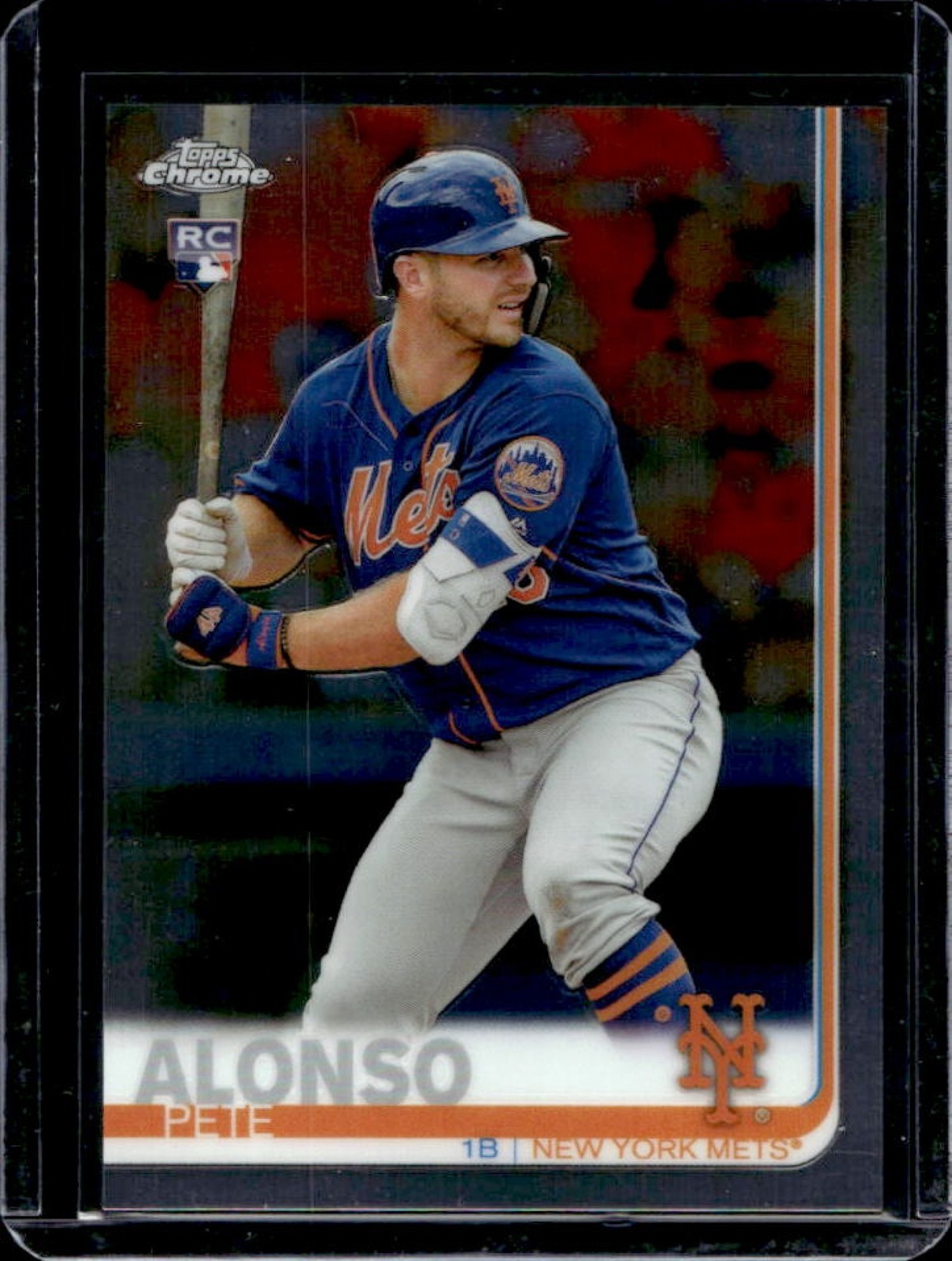 2019 Topps Chrome Pete Alonso RC Rookie #204 Mets