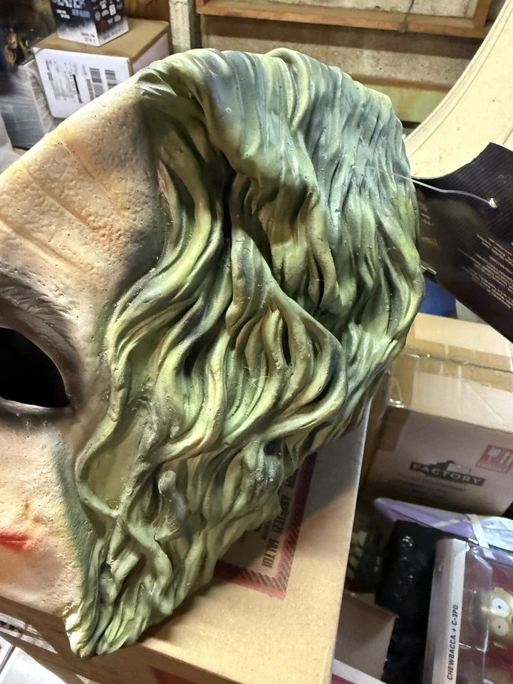 Rubies The Dark Knight JOKER 3/4 Latex Mask - New - Image 3 of 4