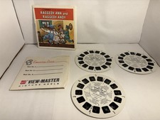 View-Master - Raggedy Ann  Raggedy Andy 3 reels 406 A-C -EG 3