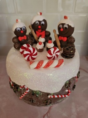 Süßer Lebkuchen Familie Neuheit Kuchen