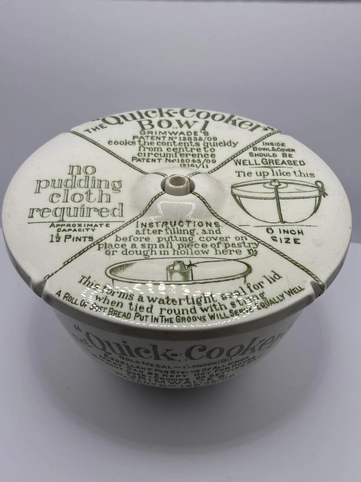 Old stoneware advertising quick cooker - Image 2 of 4