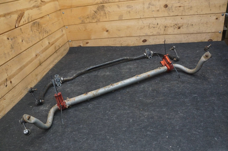 Set of 2 Front Aftermarket Adjustable Sway Bar 32mm Rear OEM Honda S2000 2000-09 - Image 2 of 3