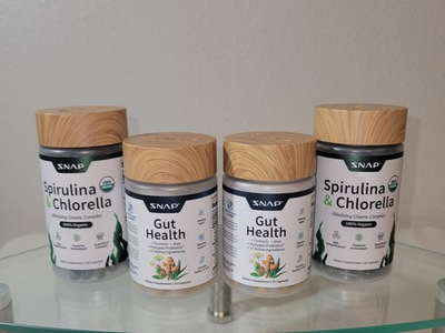 #ad SNAP 2 Gut Health and 2 Spirulina amp; Chlorella . Check Description $39.95