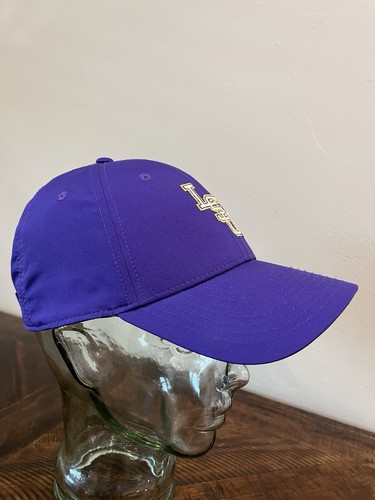 NIKE LSU LEGACY91 Dri-Fit Adjustable Purple Hat - Picture 5 of 8