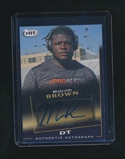 MALCOM BROWN 2015 SAGE HIT AUTO #A29