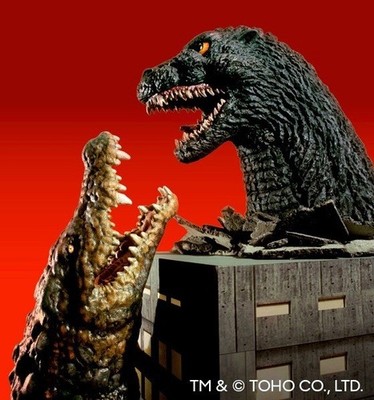 LACOSTE x GODZILLA 2.0 Tote Bag NAVY Limited JAPAN Authentic 2026