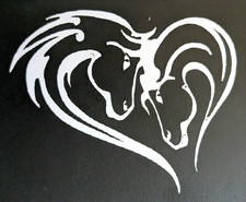 Horse Lover- Vinyl Decal-in White-3 X 3 -windows Cars Trucks-free Shipping-3