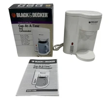 Black & Decker Drip Coffee Maker Cup at a Time DCM6 Coffeemaker