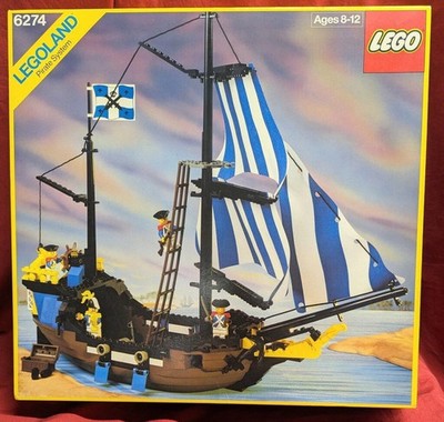NEW Lego Pirates 6274 Caribbean Clipper Vintage Box 1989