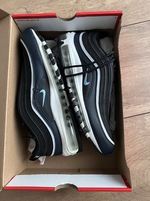 Nike Airmax 97 BLACK/UNIVERSITY BLUE Gr. 44 US 10