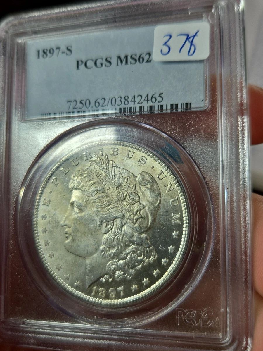 MS 62 Graded 1897 Year Morgan US Dollars (1878-1921) for sale | eBay