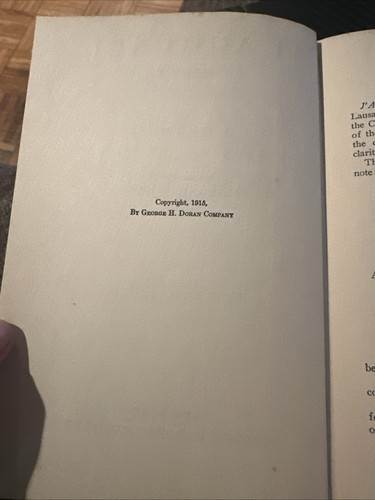 Antique Book I Accuse! By A German By George H. Doran Company 1915 - Picture 6 of 18